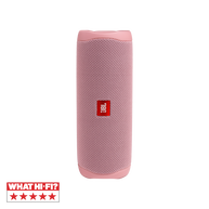JBL Flip 5 - Pink - Portable Waterproof Speaker - Hero